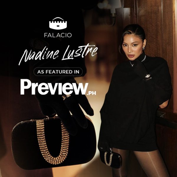PreviewPH Spotlights FalacioPH Kersha Clutch Carried by Nadine Lustre ...